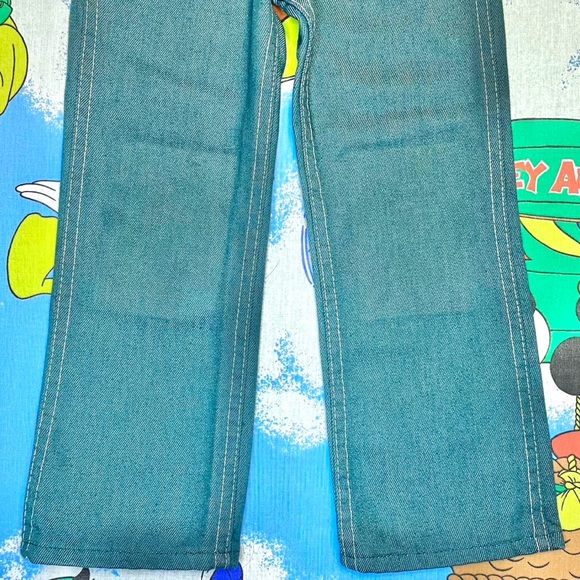 Vintage 70s green Toughskins kids jeans 🌀 - Picture 8 of 9